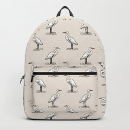 egrets - off white Backpack