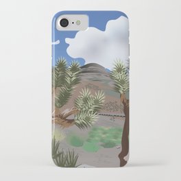 Joshua Trees In The Arizona Desert iPhone Case