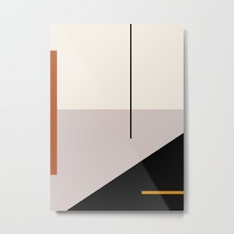 abstract minimal 28 Metal Print | Digital, Minimalist, Geometry, Thingdesign, Line, Abstract, Graphicdesign, Blackandwhite, Linedrawing, Minimal 