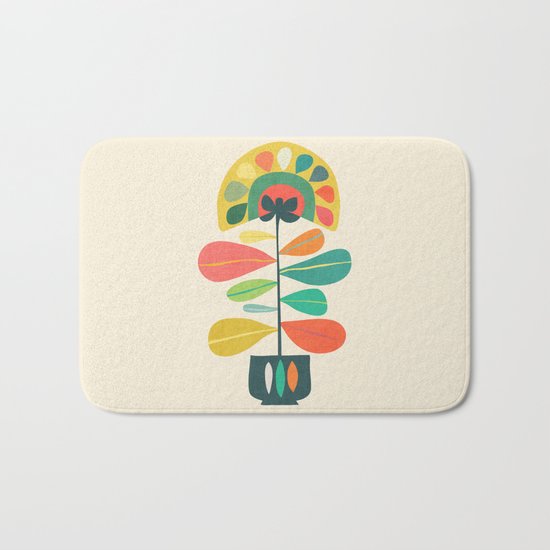 Fan Flower Bath Mat