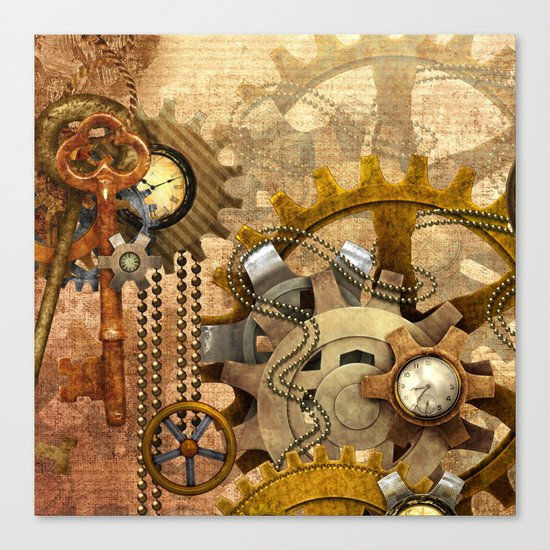 steampunk Canvas Print