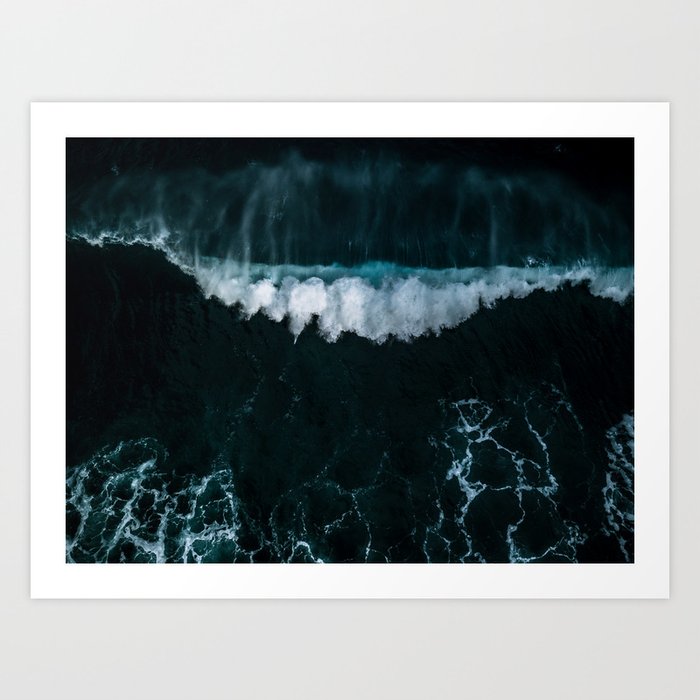 Wave in Motion - Ocean Photography Art Print