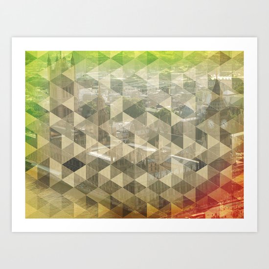 WP pattern Art Print