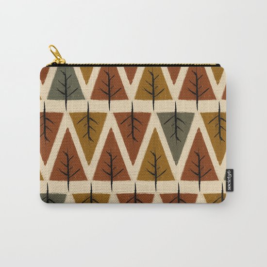 tree pattern Carry-All Pouch