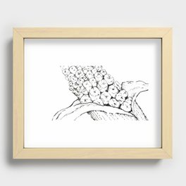 Teeth  Recessed Framed Print