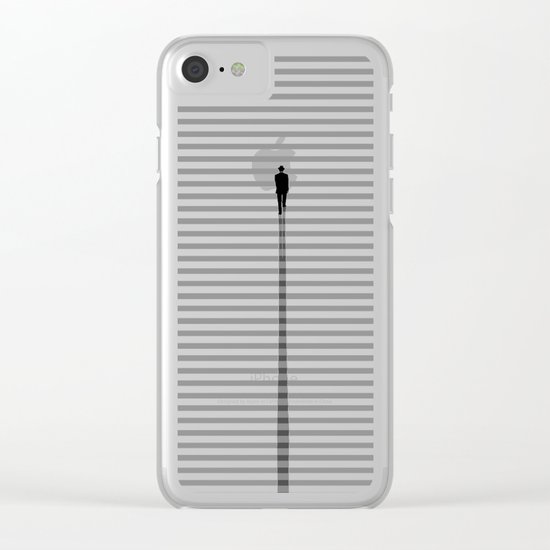 Up The Stair Clear iPhone Case