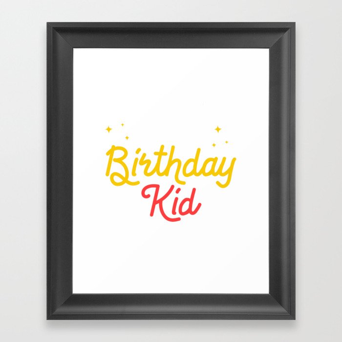 Circus Birthday Party Dad Theme Cake Ringmaster Framed Art Print