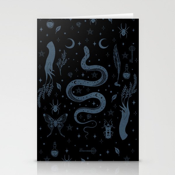 Mystical Collection-Black Stationery Cards