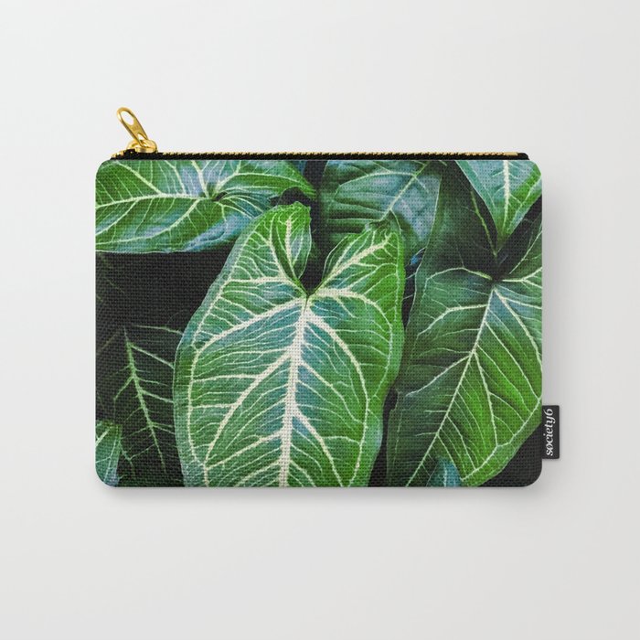 Jungle leaf Carry-All Pouch
