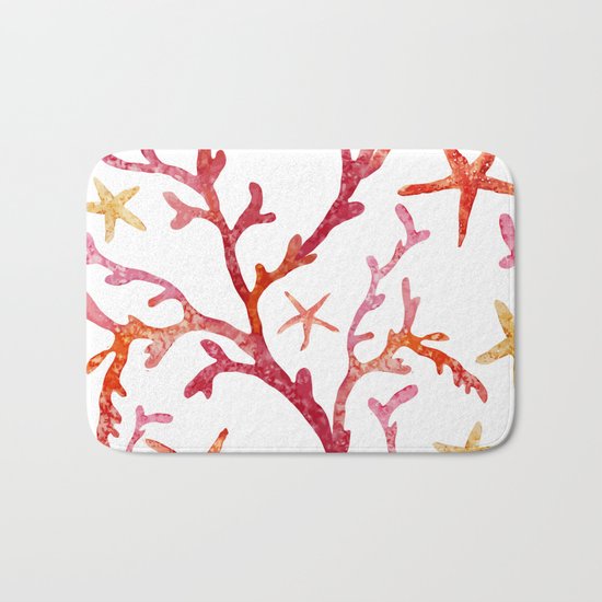 Sea Life Pattern 10 Bath Mat