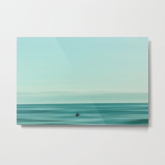 turquoise waters #buyart #society6 Metal Print