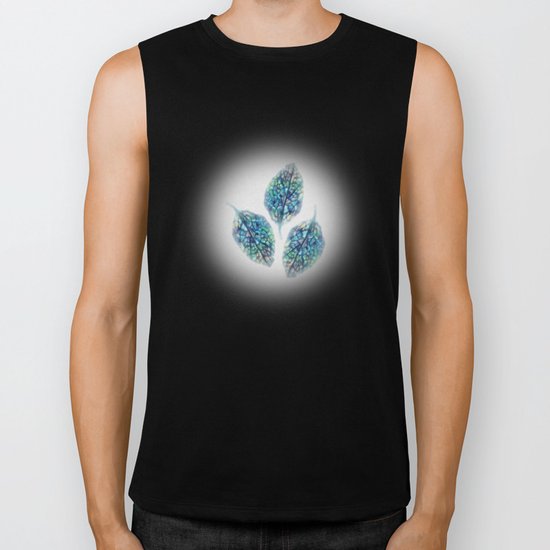 Three Leaves Biker Tank