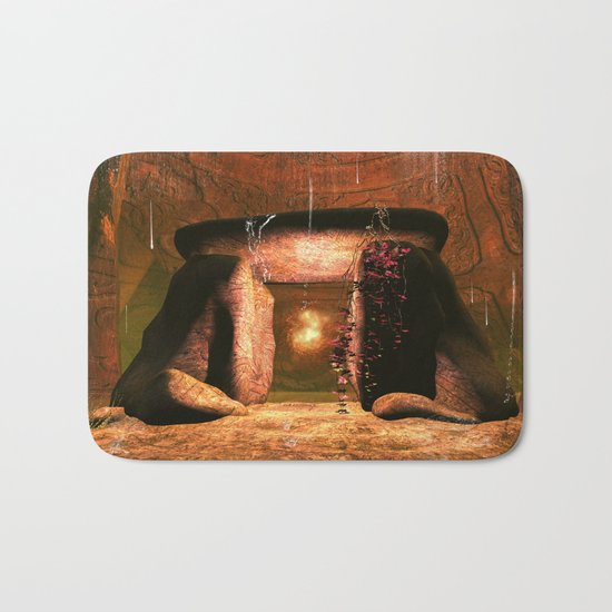The mystical light ball Bath Mat