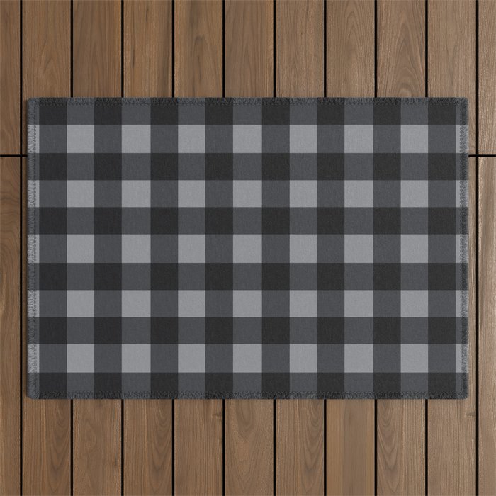 Flannel pattern 8 Outdoor Rug