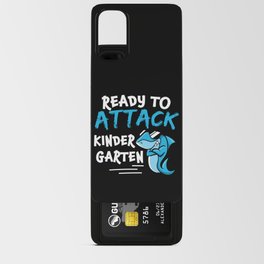 Ready To Attack Kindergarten Shark Android Card Case