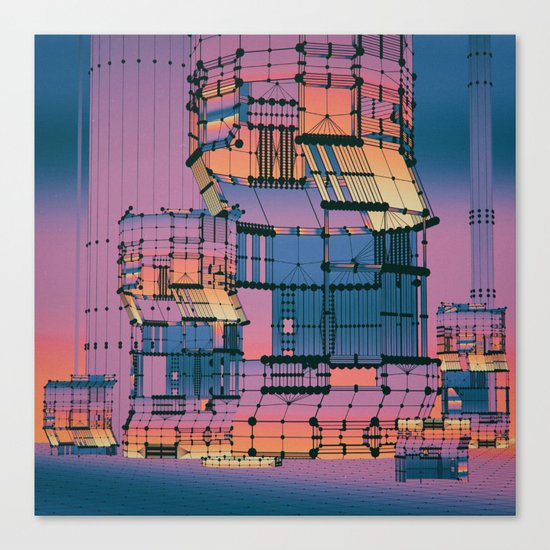 MECHANICAL TURK4 (everyday 10.08.15) Canvas Print