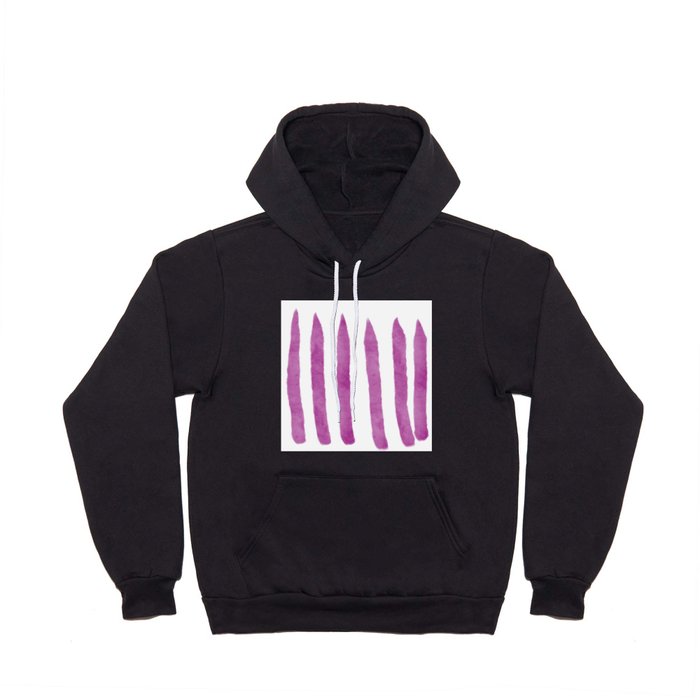 Watercolor Vertical Lines With White 45 Hoody