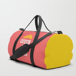 Queen Of Chaos Funny Quote Duffle Bag