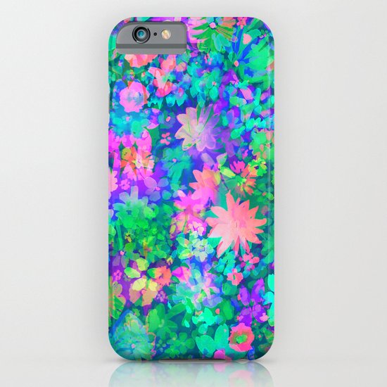 Fluro Floral iPhone & iPod Case