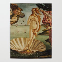 The Birth of Venus by Sandro Botticelli Poster