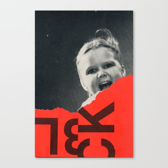 let it out Canvas Print