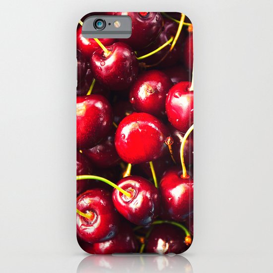 juicy cherries iPhone & iPod Case