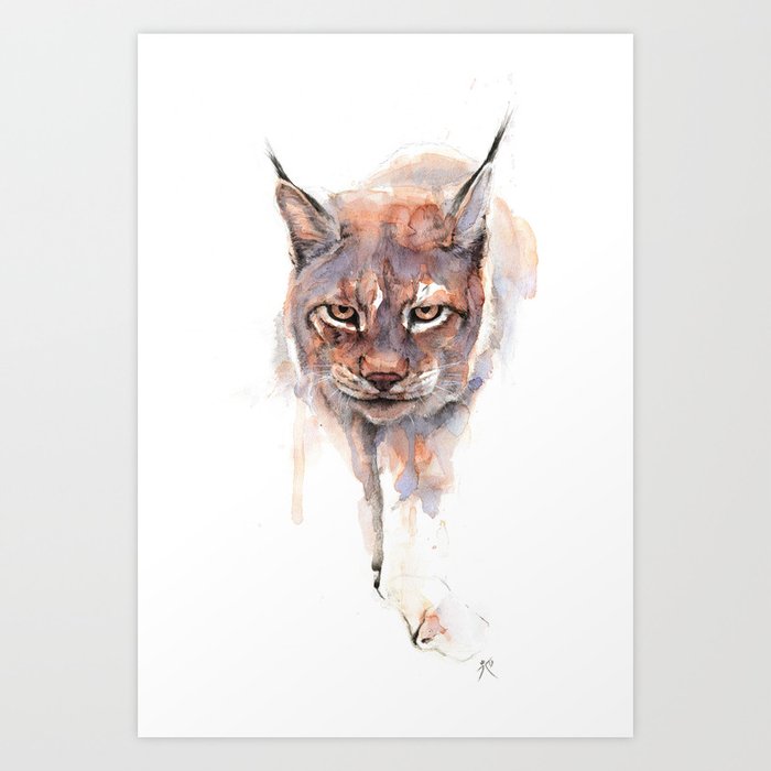 The Lynx Art Print