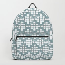 Tie-dye Tiles (denim blue)  Backpack
