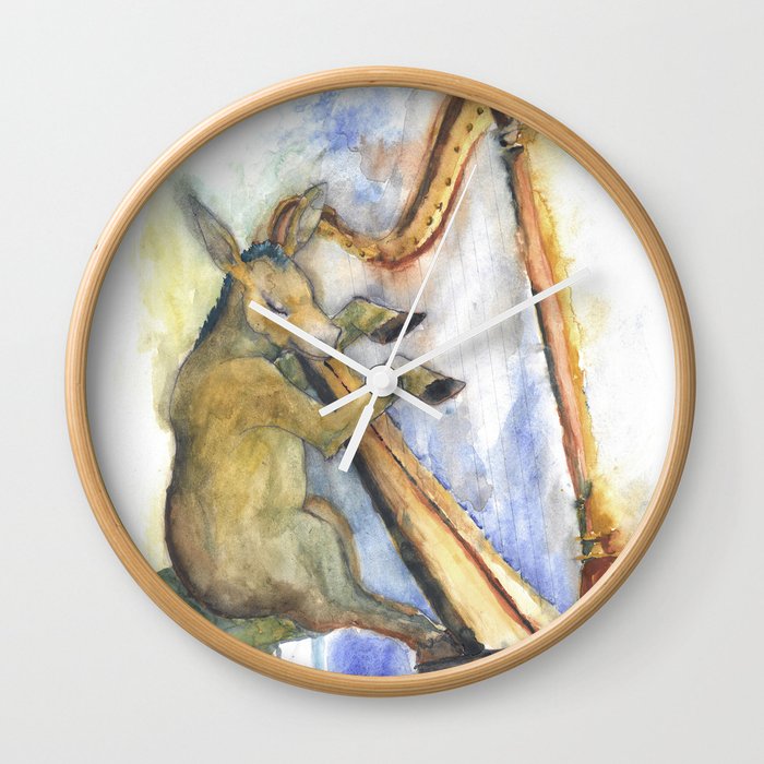 The Poet Wall Clock