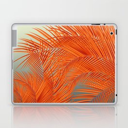 Palm Leaves, Orange Laptop & iPad Skin