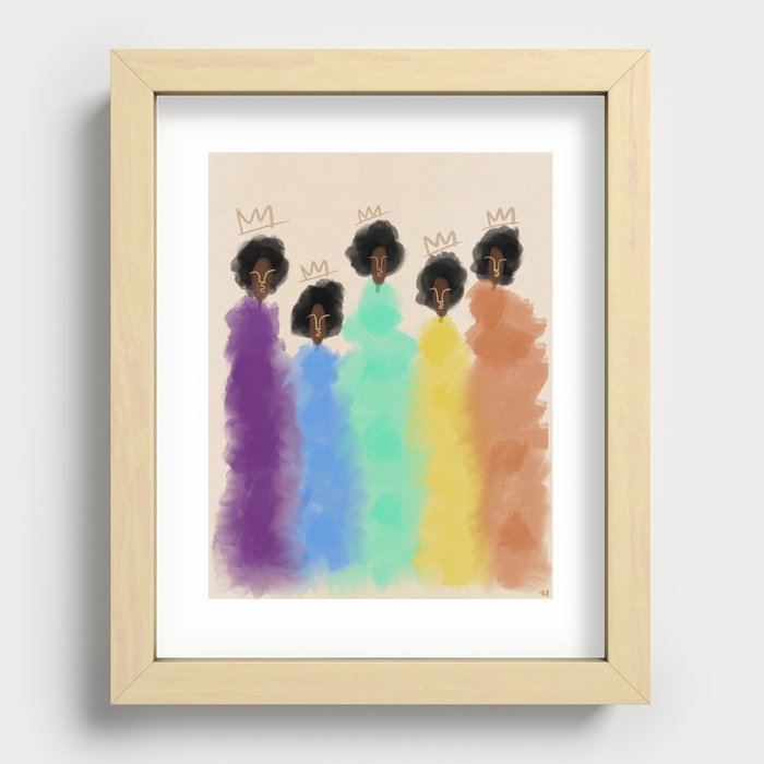 Queens  Recessed Framed Print
