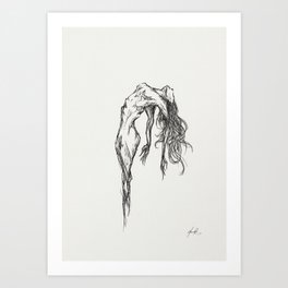 Pain Art Print