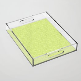 child pattern-pantone color-solid color-light green Acrylic Tray