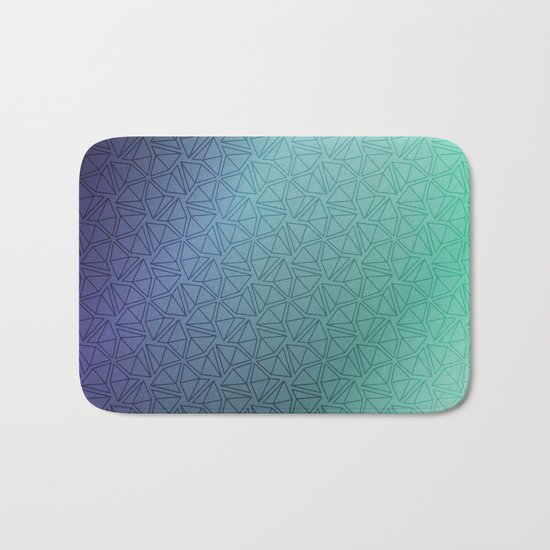 Gradient Web Bath Mat