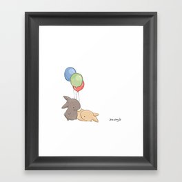 Balloons Framed Art Print