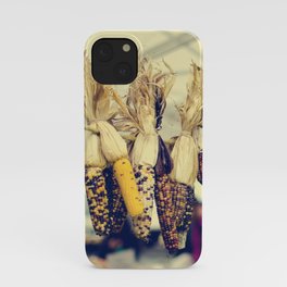 Indian Corn at the Farmers Market iPhone Case