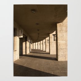 Galery in the sun Poster