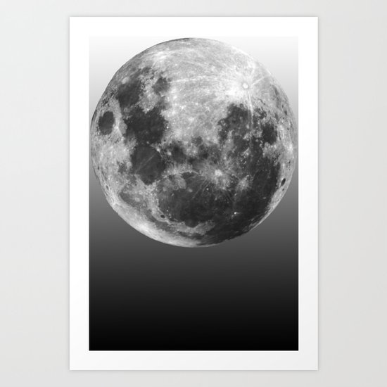 Moon Love Art Print