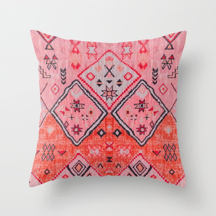 N219 - Oriental Anthropologie Heritage Bohemian Moroccan Style Throw Pillow