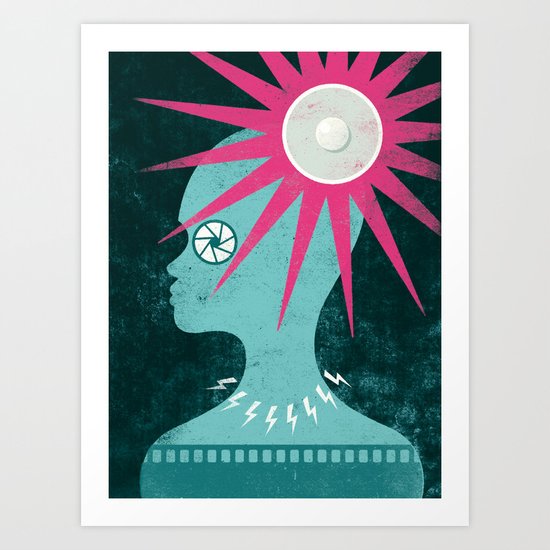 Glare - Part II Art Print