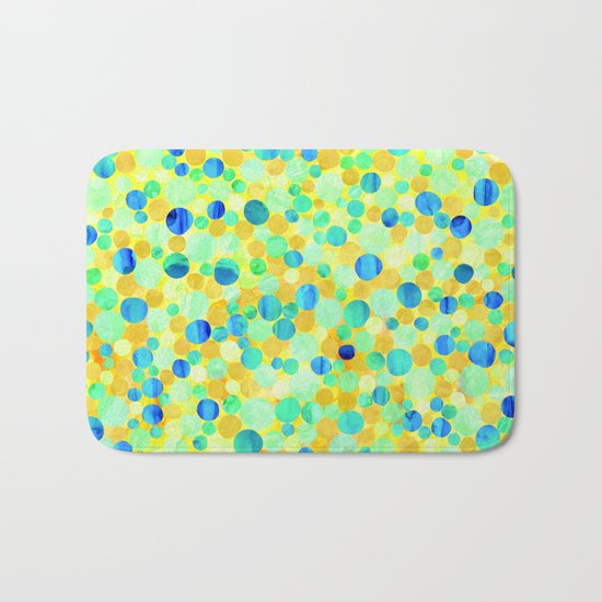 Confetti Pattern 07 Bath Mat