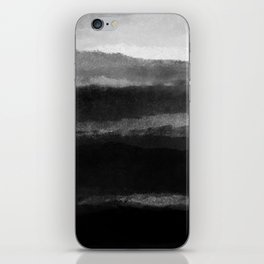Trace of Landscape 7. Minimal Painting. iPhone Skin
