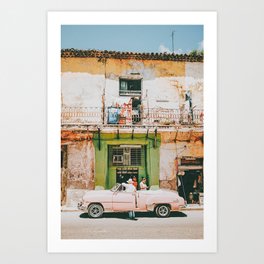 Summer in Cuba Art Print