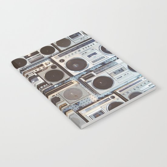 Boom boxes Notebook