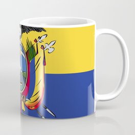 Ecuador flag emblem Coffee Mug