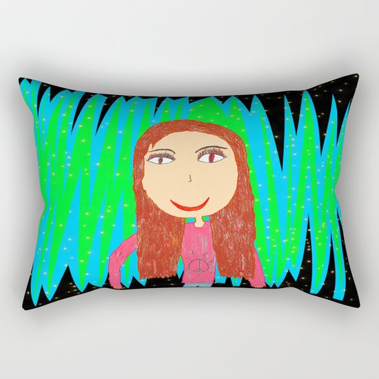 World Peace | Love Spitit Rectangular Pillow