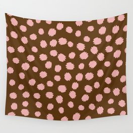 Keep me Wild - Chestnut/Pink Wall Tapestry