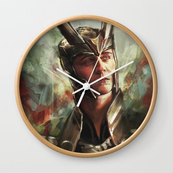 The Prince of Asgard Wall Clock