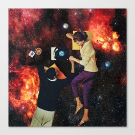 Soft universe Canvas Print
