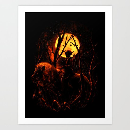 The Hunter Art Print